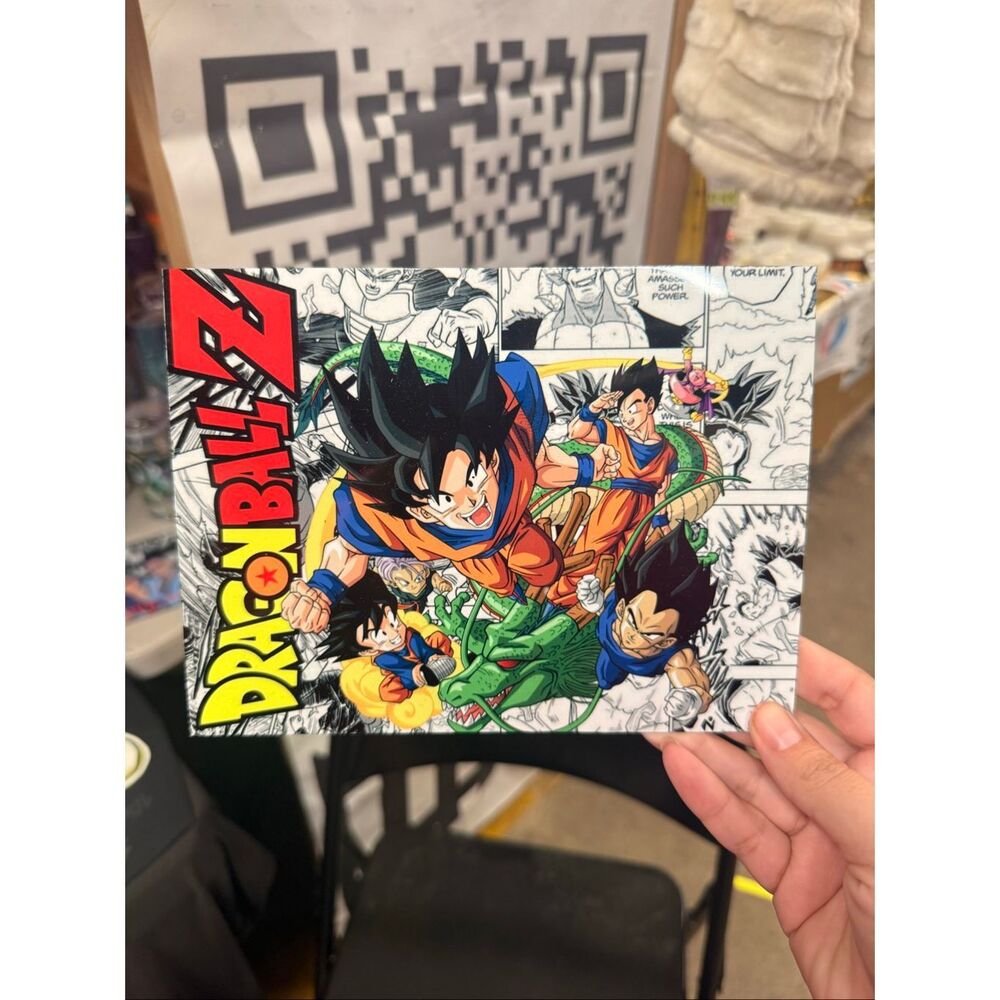 Dragon ball z aluminum plate